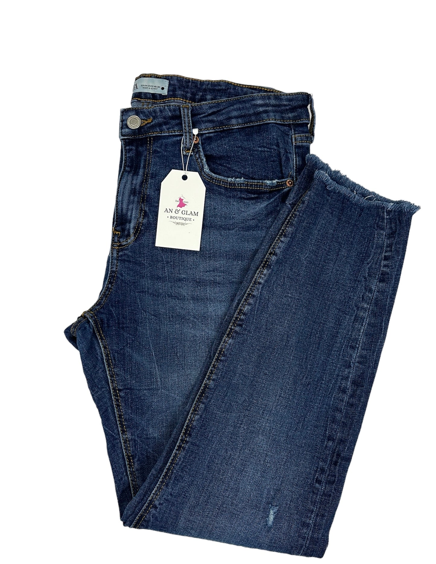 Zara - Dark Wash Skinny Jeans Ruc 348-4
