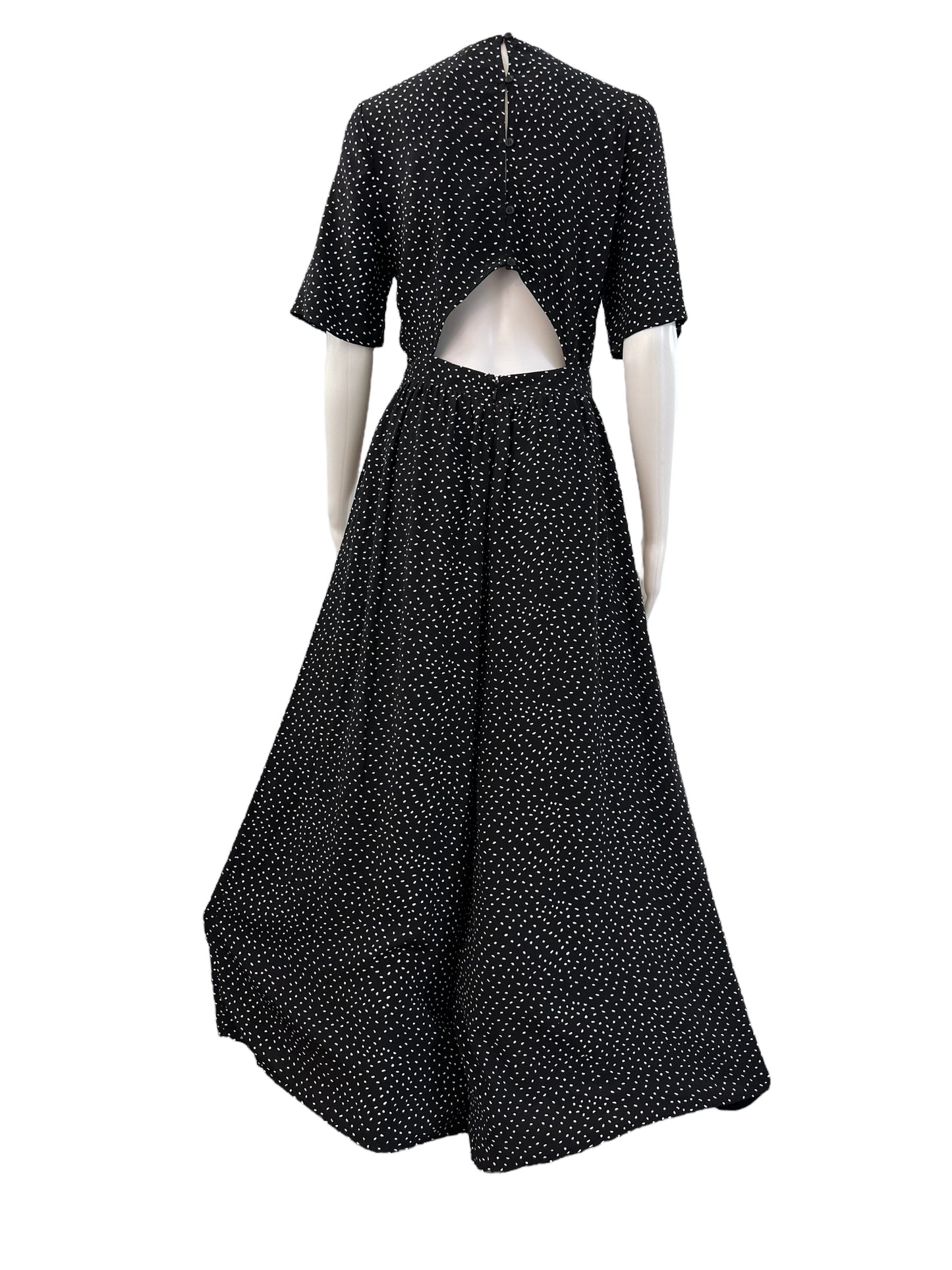 Mono Asos Design - Estampado De Lunares Negro