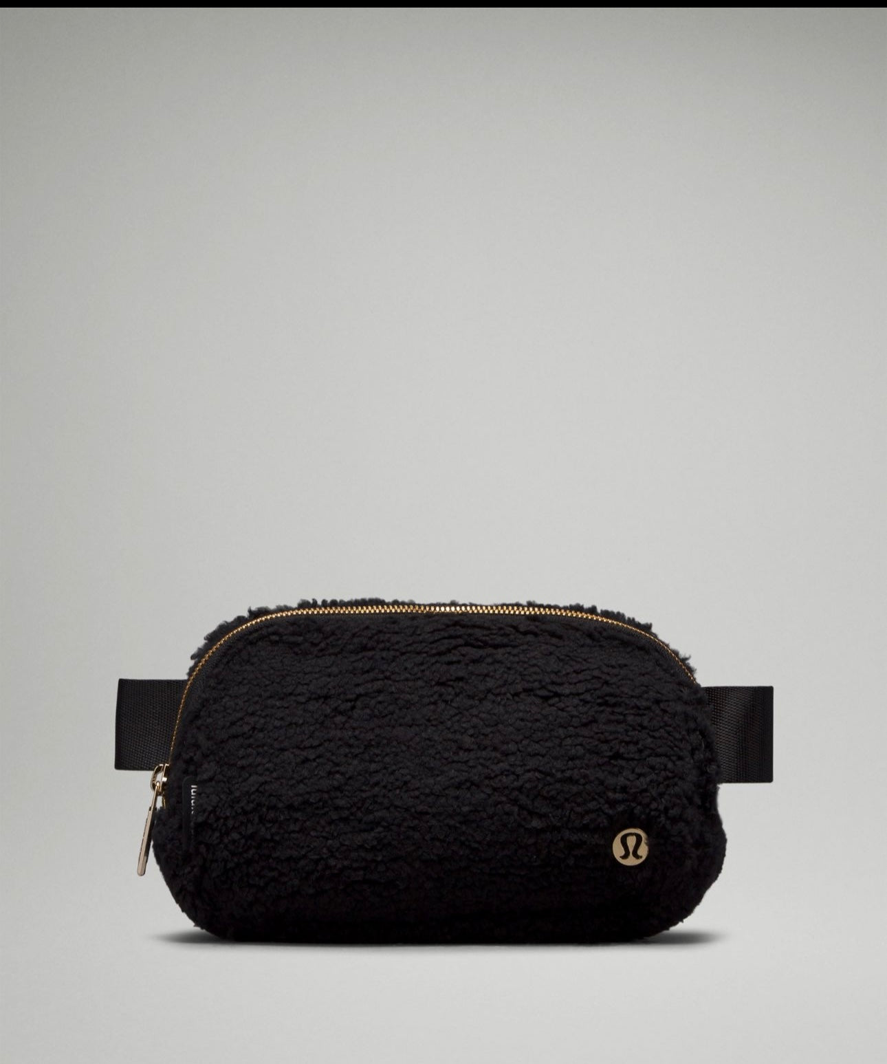 Lululemon Everywhere Belt Bag 1L Fleece Black (NWT)