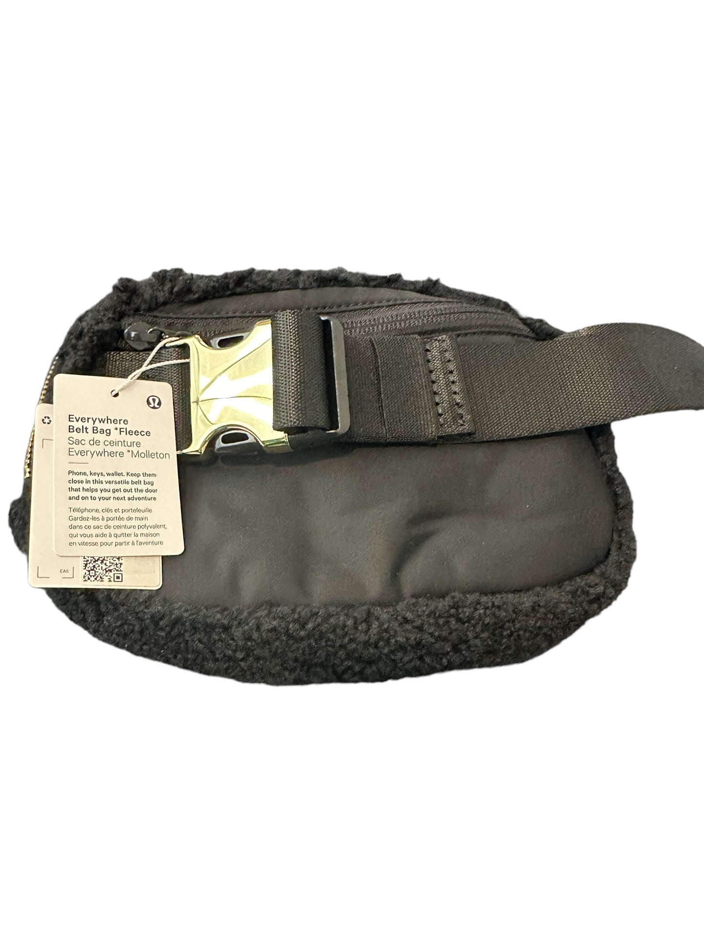 Lululemon Everywhere Belt Bag 1L Fleece Black (NWT)
