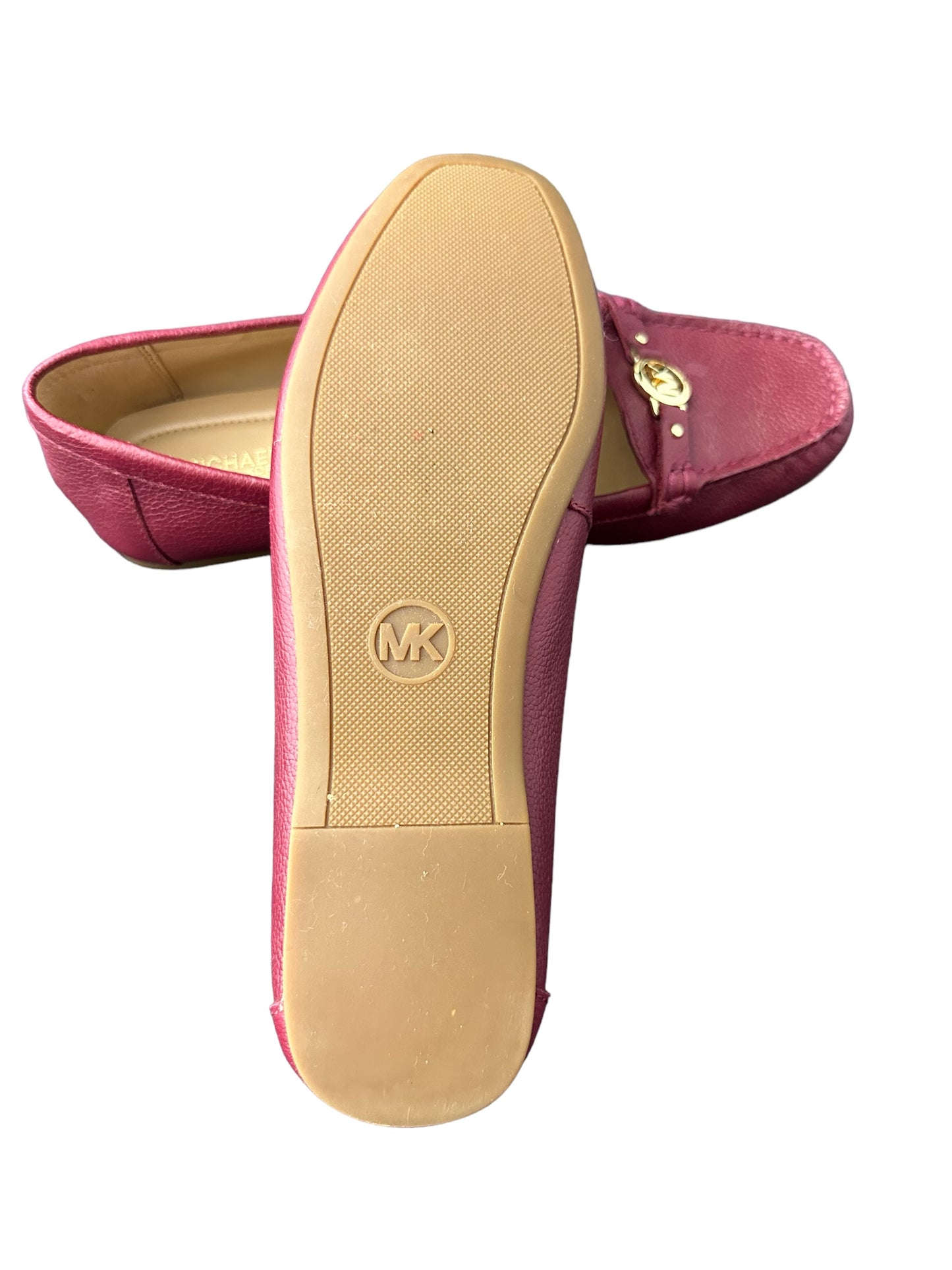 Michael Kors - Mocasines Zapatos Planos Burdeos