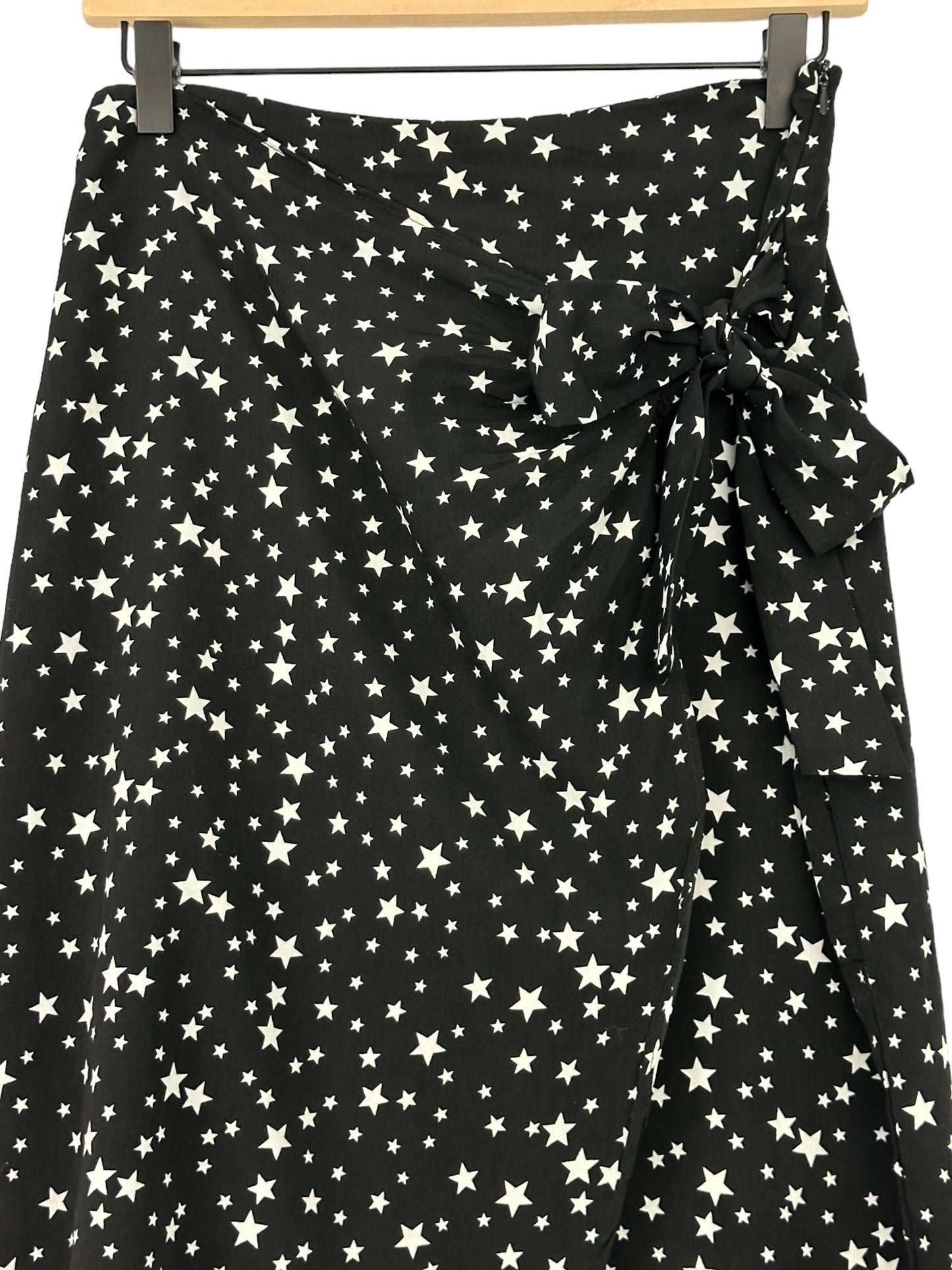 Falda Nasty Gal - Estrellas en blanco y negro
