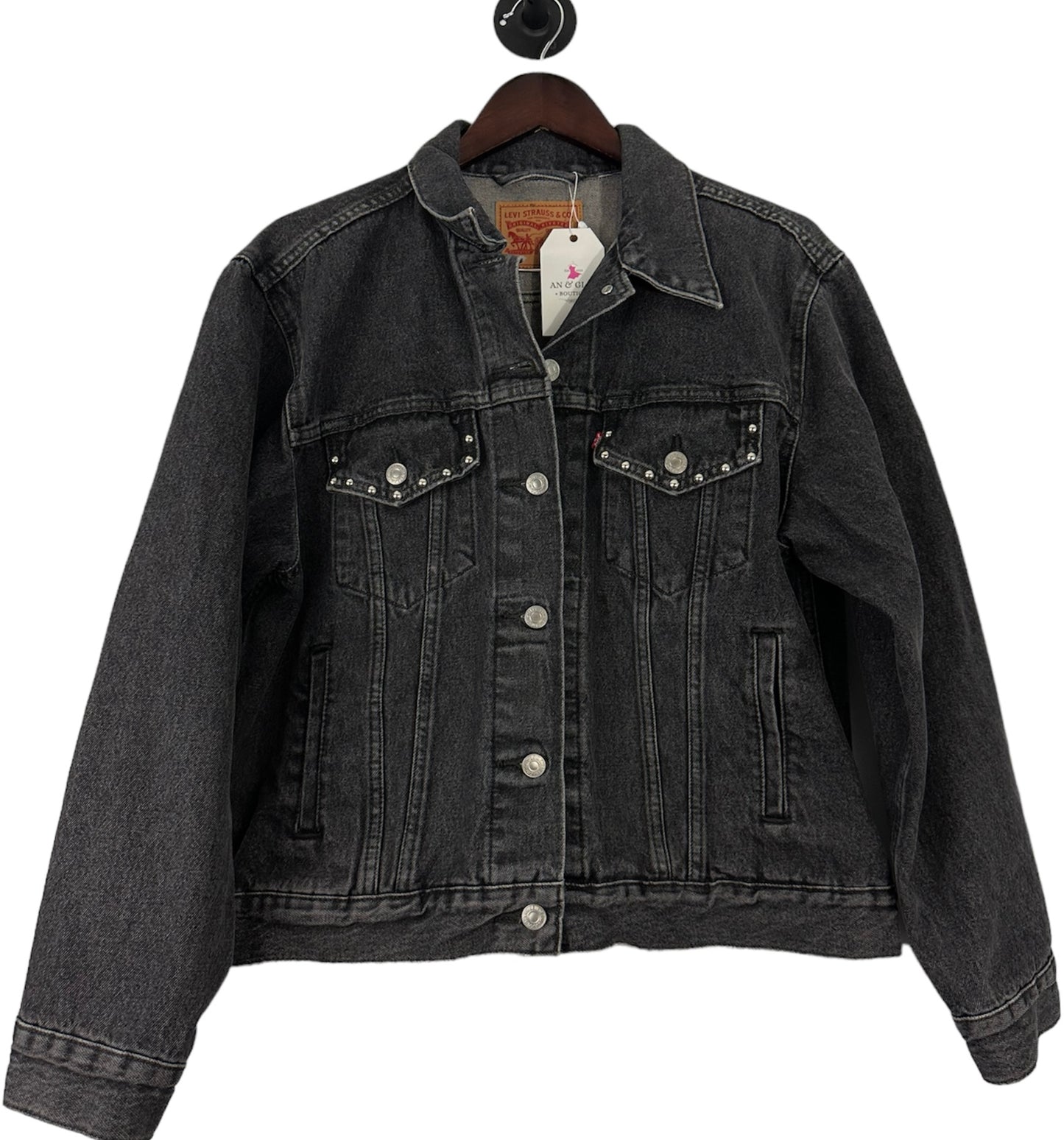 Chaqueta Vaquera Levis Años 90 Negra