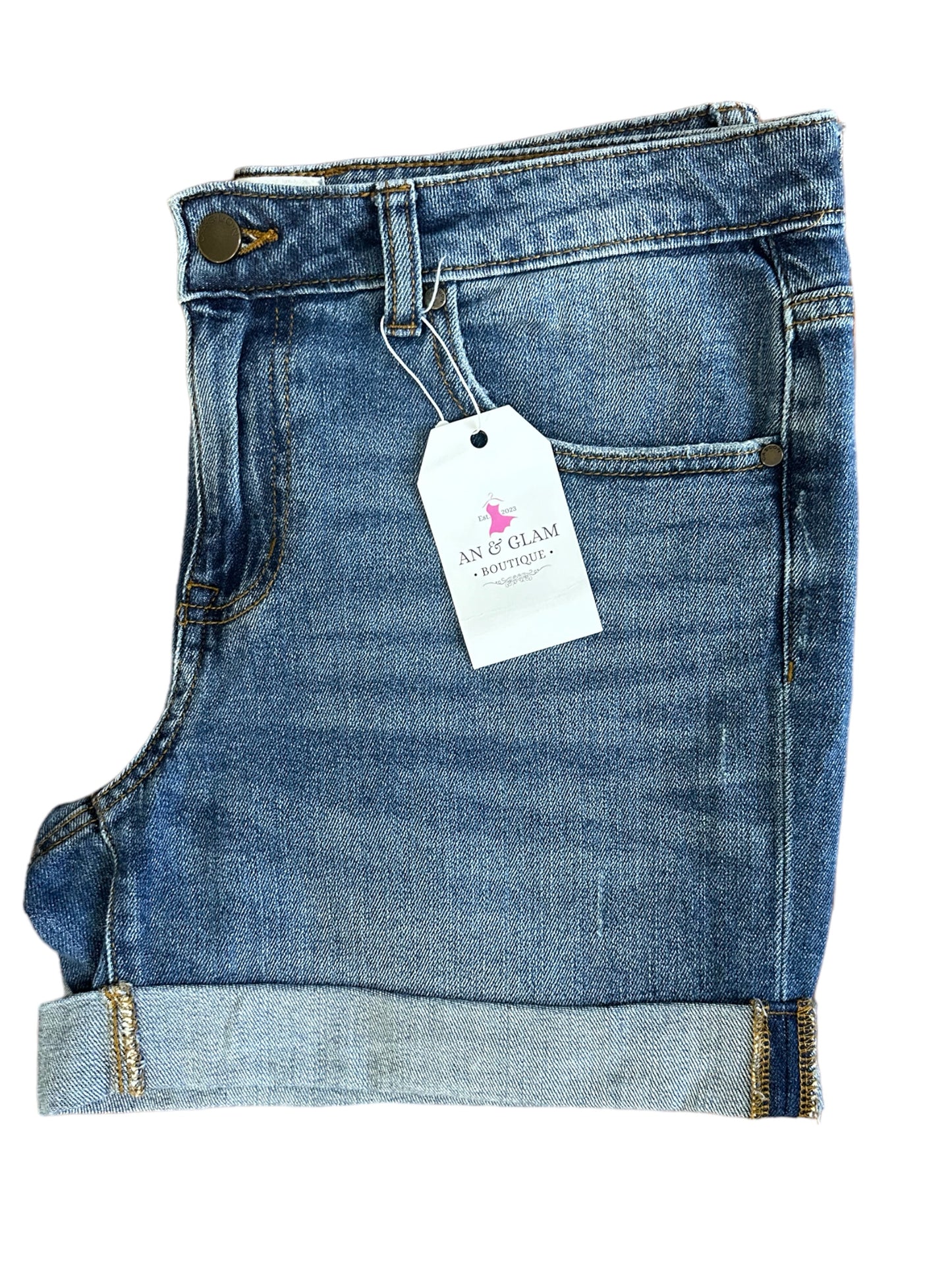 CASLON - Shorts vaqueros boyfriend