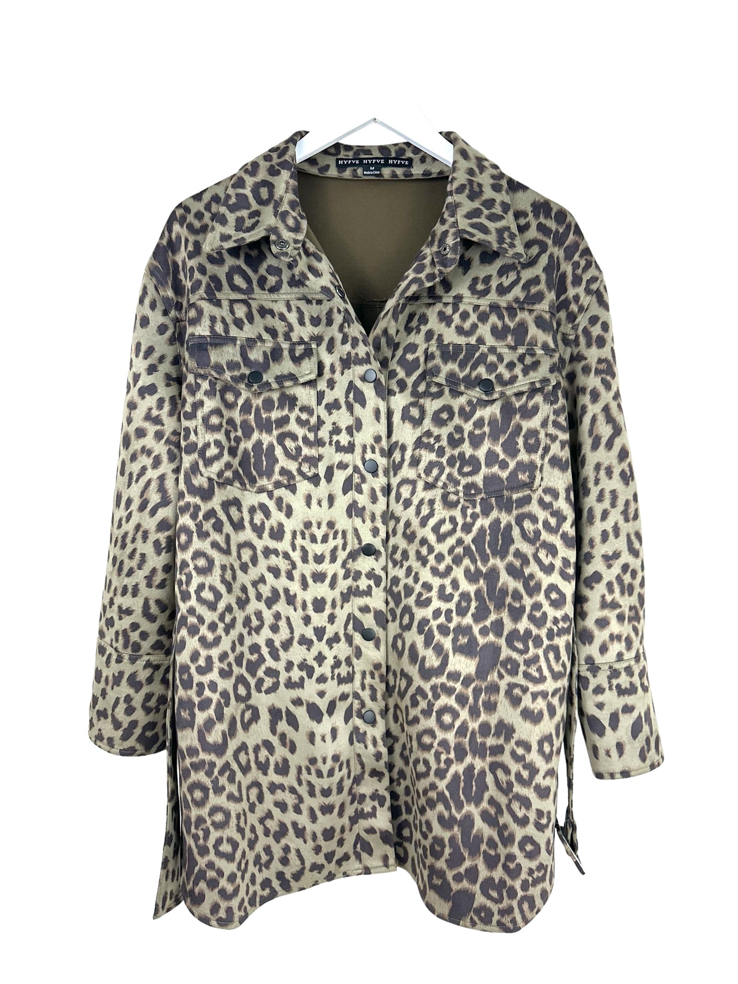 HYFVE HYFVE HYFVE Leopard Long Jacket