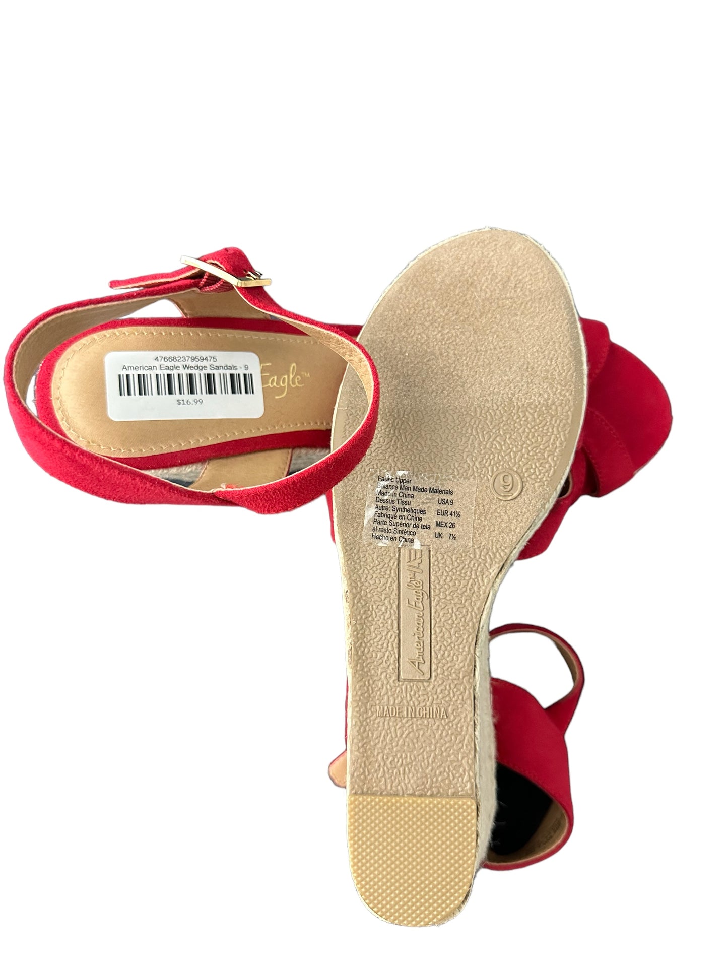 Sandalias con cuña American Eagle