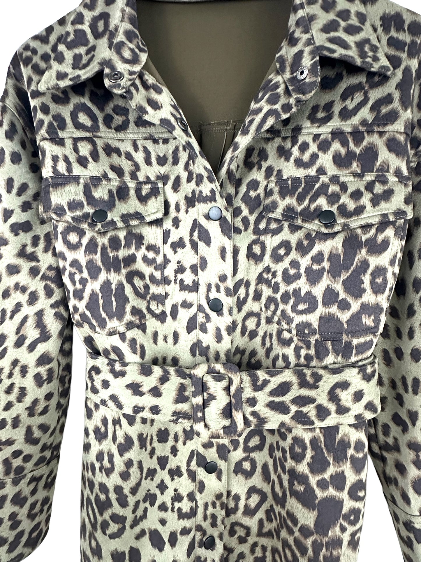 HYFVE HYFVE HYFVE Leopard Long Jacket