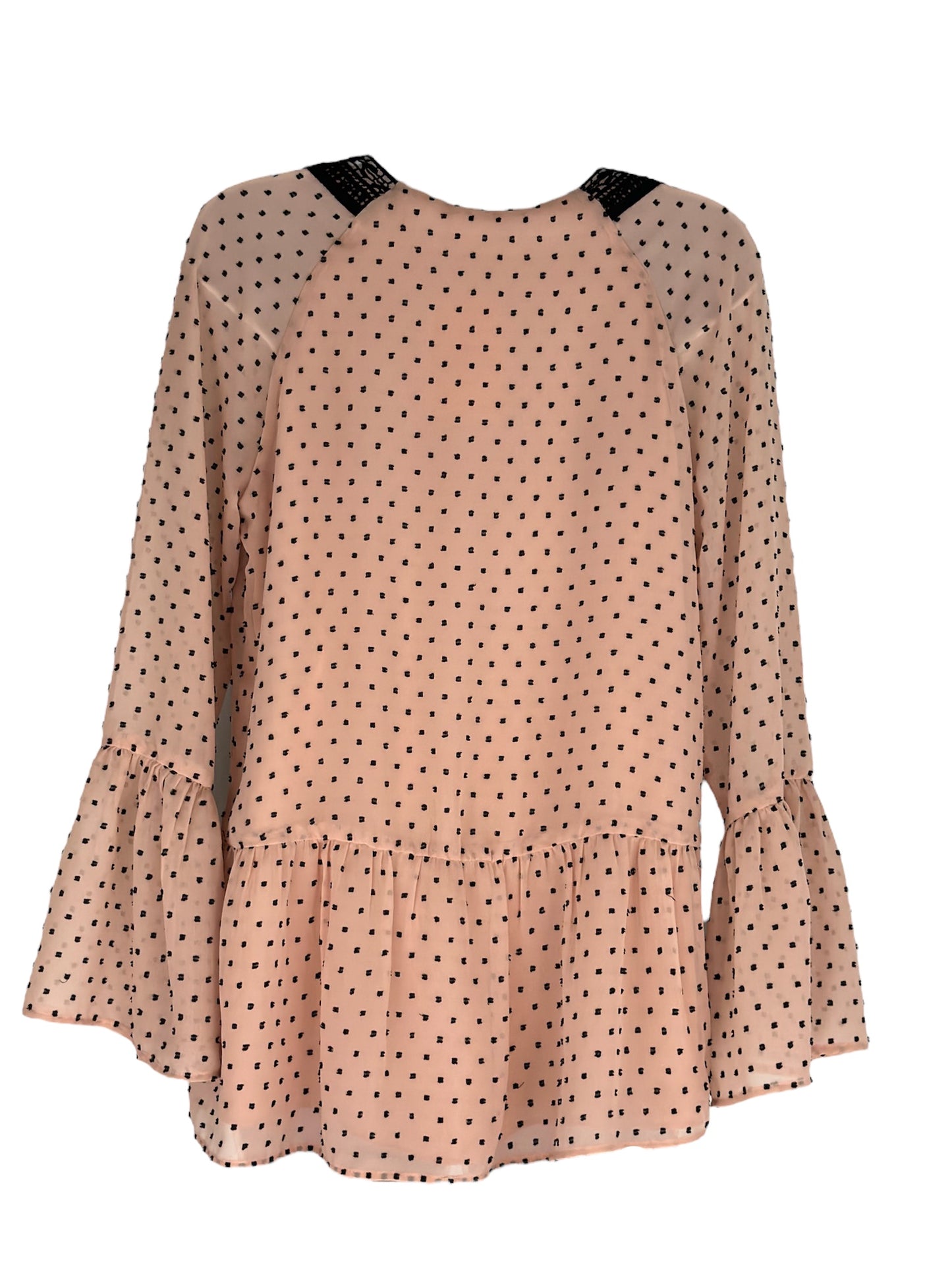 Blusa DR2 - Salmón y cuello negro