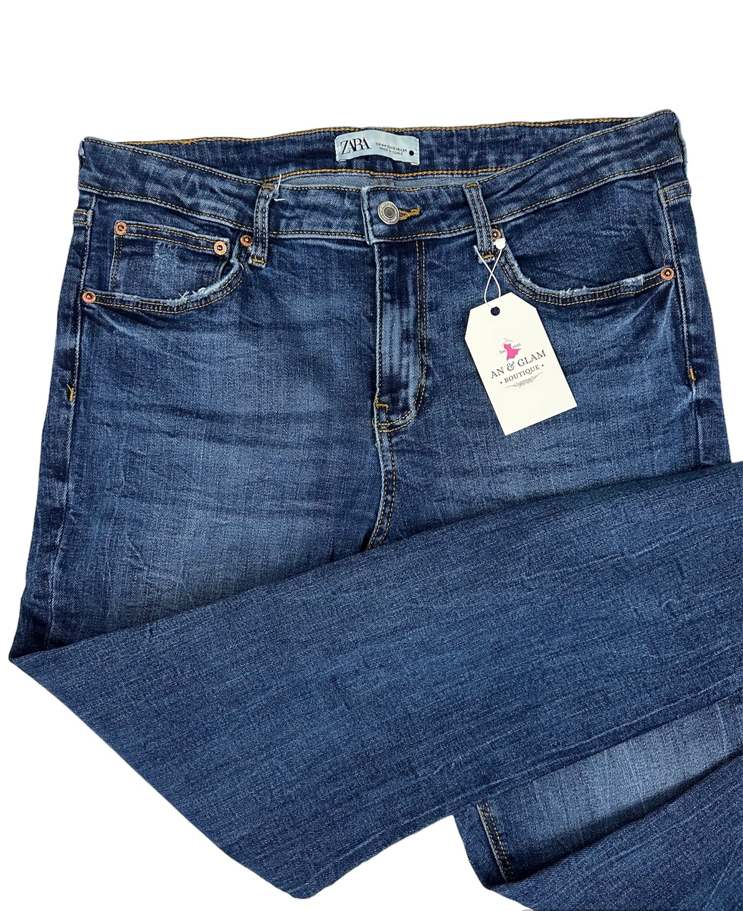 Zara - Dark Wash Skinny Jeans Ruc 348-4