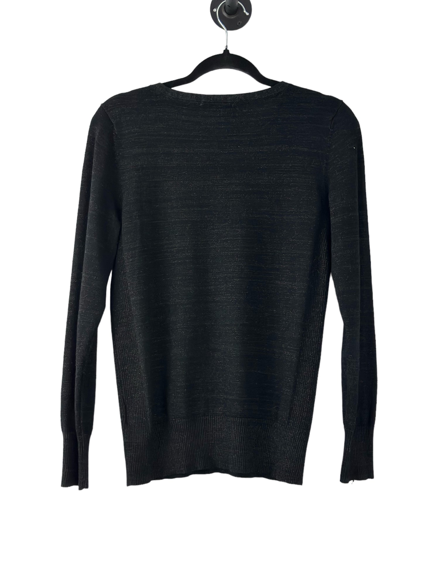 Covington Long Sleeve Sweater Black Glitter