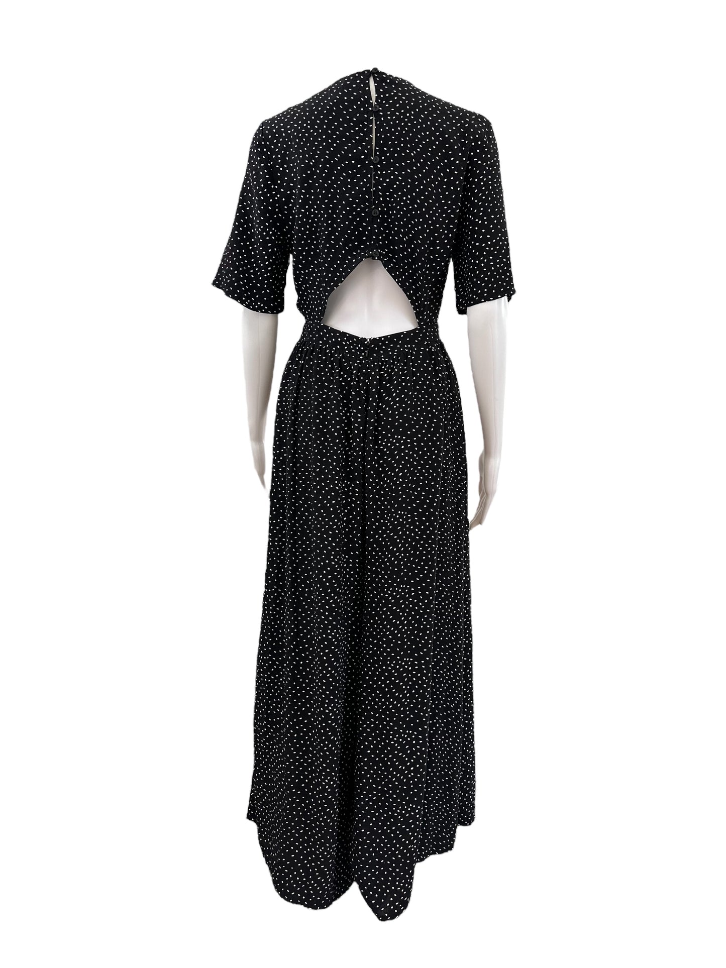 Mono Asos Design - Estampado De Lunares Negro