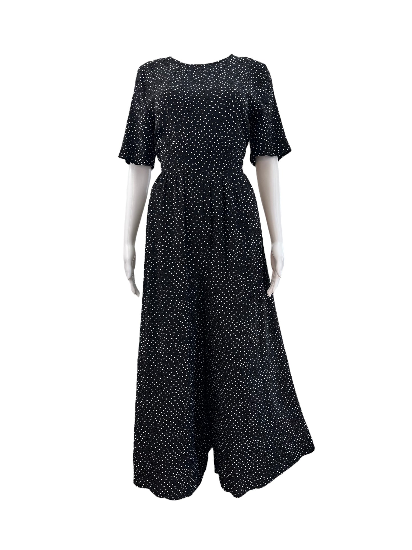 Mono Asos Design - Estampado De Lunares Negro