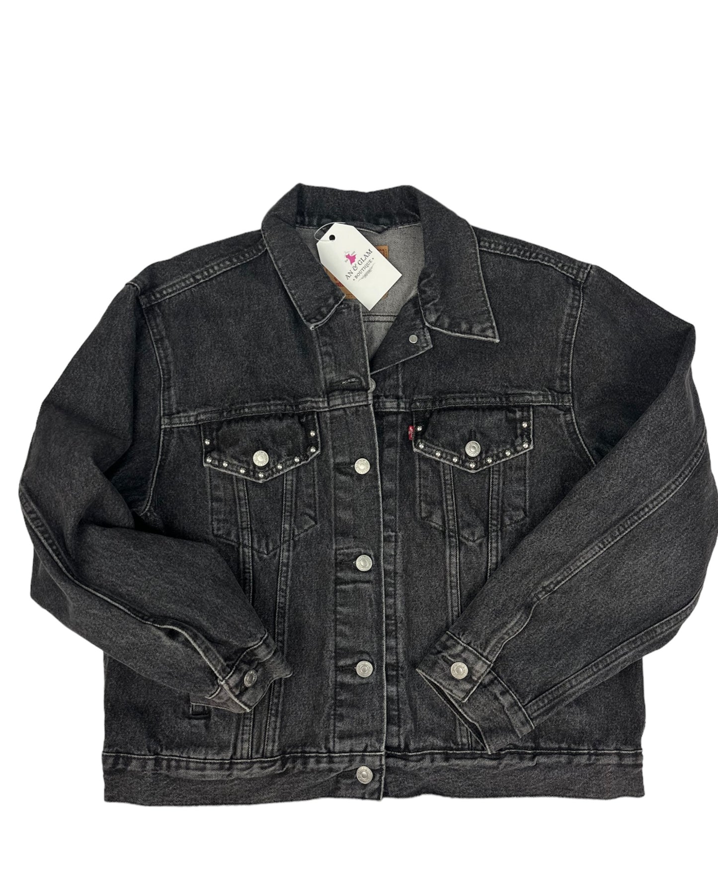 Chaqueta Vaquera Levis Años 90 Negra
