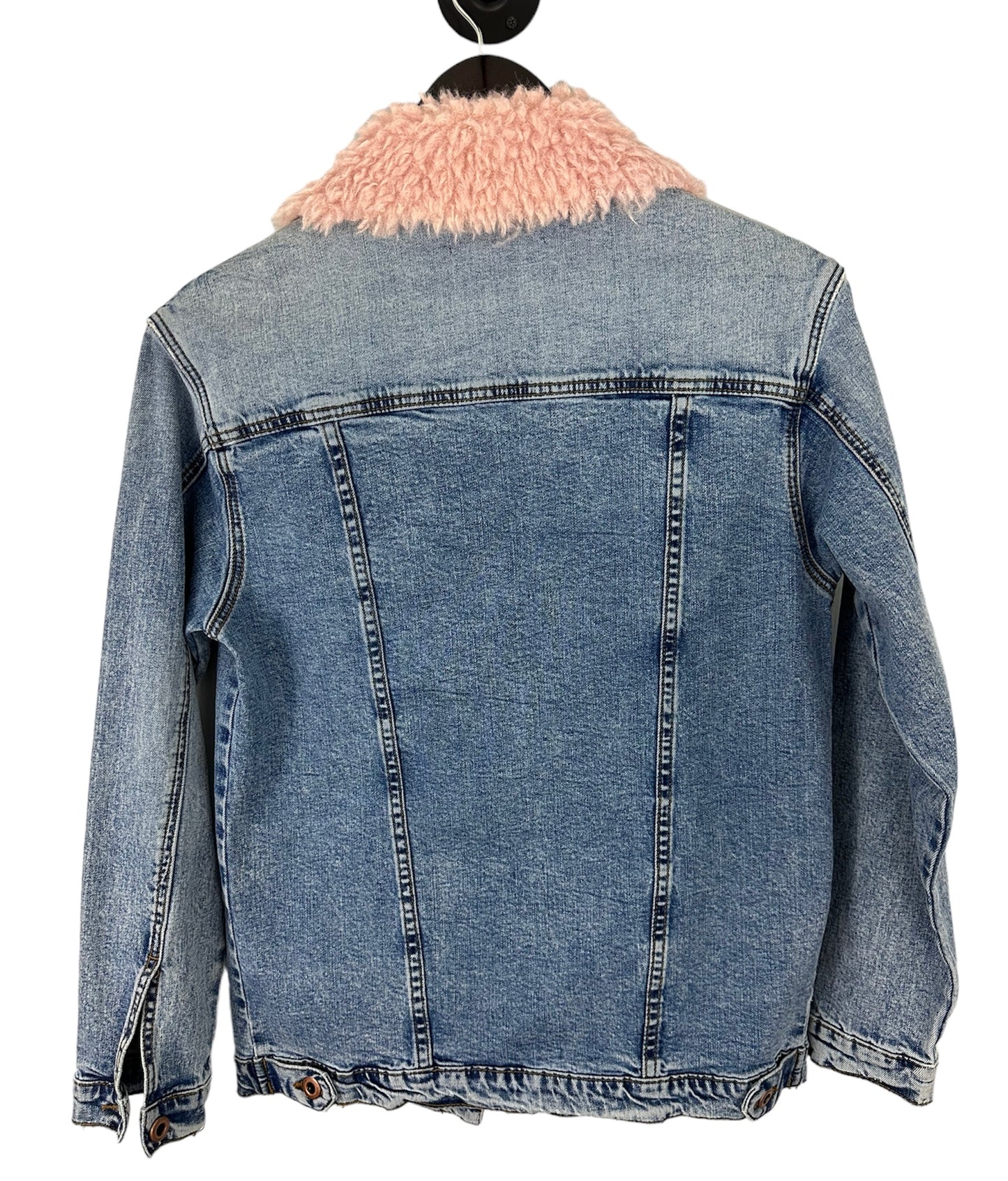 Chaqueta vaquera Kut - Cuello mullido rosa