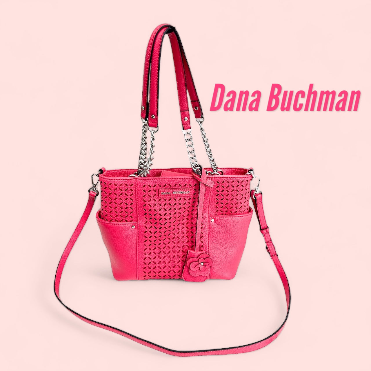 Dana Buchman - Shoulder Straps Pink Bag