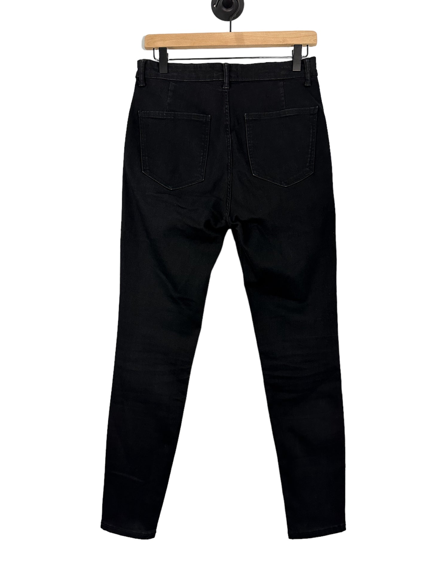 Zara jean negro muñeca alta