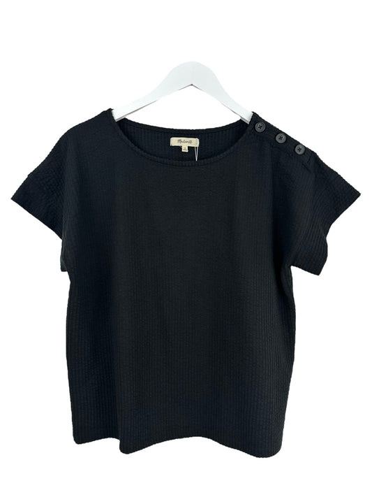 Madewell short Sleeve Top Black