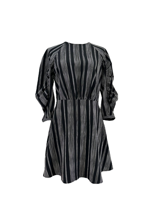 Who What Wear Dress - Black with Stripes
