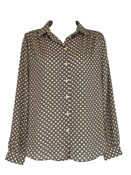 H&M Blouse - Brown Print