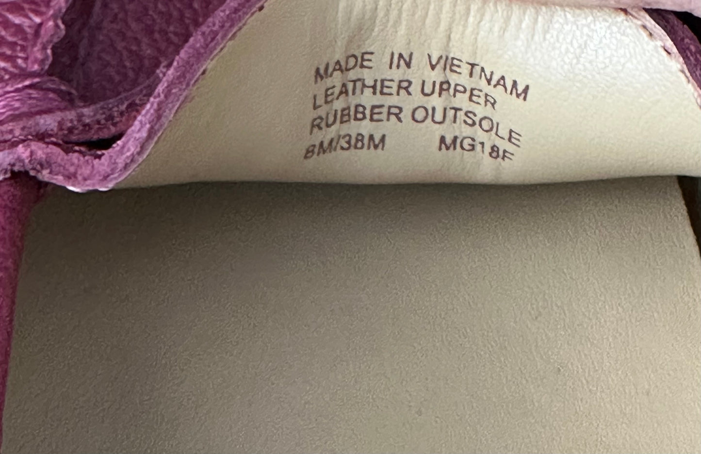 Michael Kors - Mocasines Zapatos Planos Burdeos